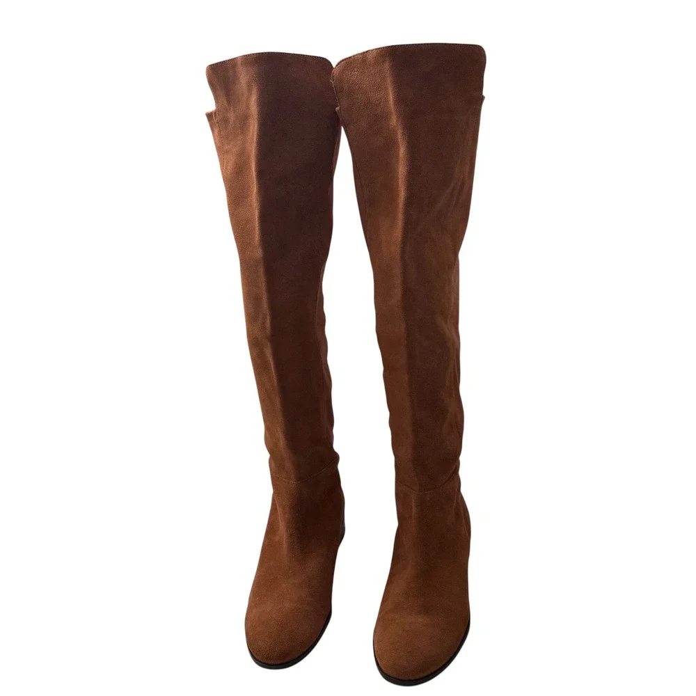 Lucky Brand Women's Calypso Pull-on Over-the-Knee Suede Boots
